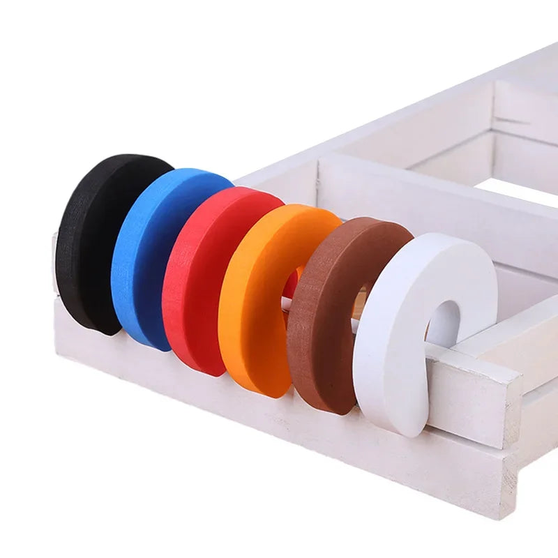 1/5pcs Door Stoppers EVA Kids Protection C Shape Anti Pinch Door Stopper Baby Safety Protect Door Stop Soft Foam Door Clip