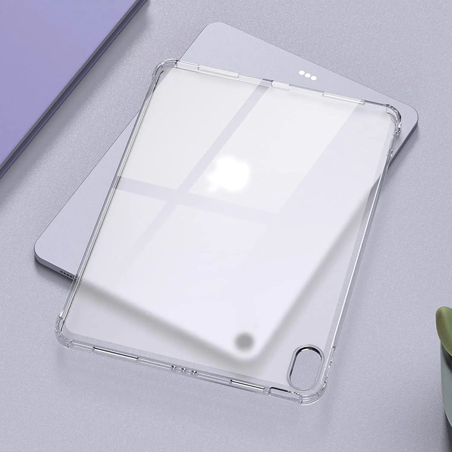 For iPad 10th 10.9 2022 7 8 9th Gen 10.2 Air 5 6 13 Case TPU Silicon Transparent Cover For iPad Pro 9.7 10.5 11 13 Mini 3 4 5 6