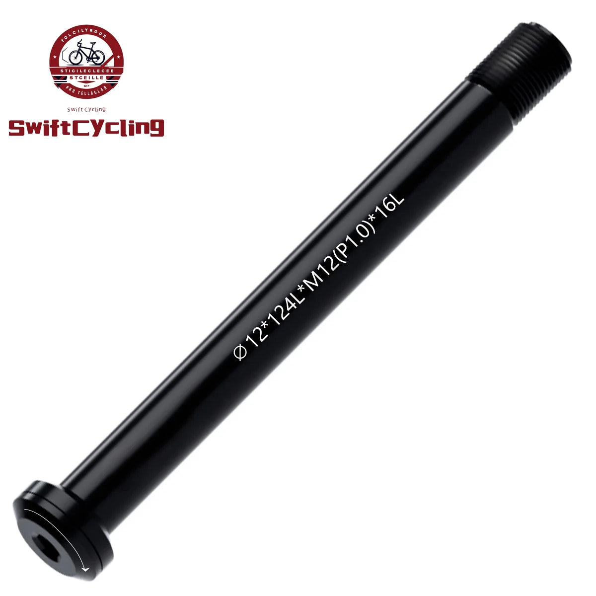 Swift MTB Road Bike Thru Axle Front Fork Shaft Skewers M12xP1.0/1.5/ 12x142/148 Bicycle Quick Release Skewer Wheel Accessories