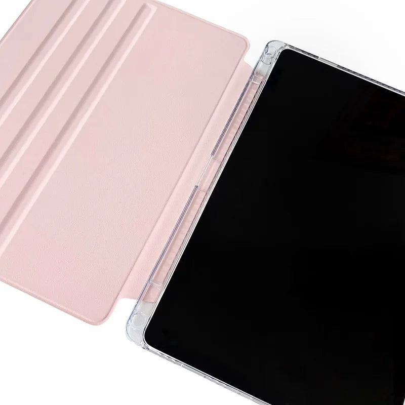 For Samsung Tab S7 S8 S9 11 FE 10.9 S10 Plus 12.4 inch Case Magnetic Smart Cover For Tab A9 Plus 11" Left Pencil Holder Funda