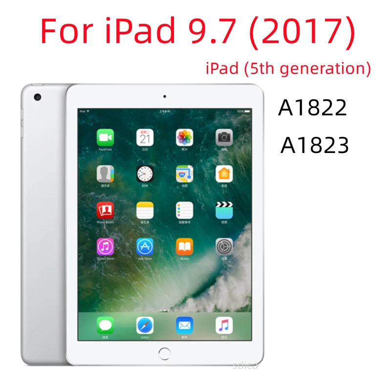 For iPad 10.2 9th 8th 7th Pro 9.7 10.5 10.9 11 Air Mini 6 5 4 3 2 1 7.9 2021 2020 2019 2018 2017 Tempered Glass Screen Protector