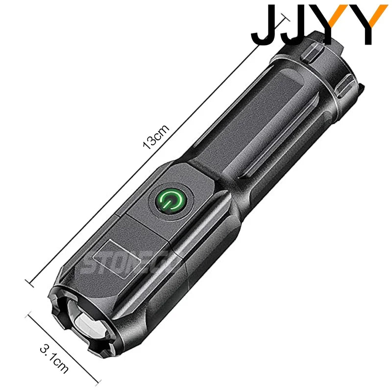 Mini Keychain Lamp Keychain Pocket Torch USB Rechargeable LED Light Flashlight Lamp Waterproof Keychain Light 1PC
