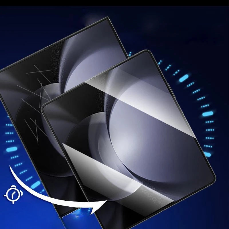 4in1 Internal Film + Front Tempered Glass for Samsung Galaxy Z Fold 6 5 4 3 Screen Protector Protective Films on Fold6 Fold5