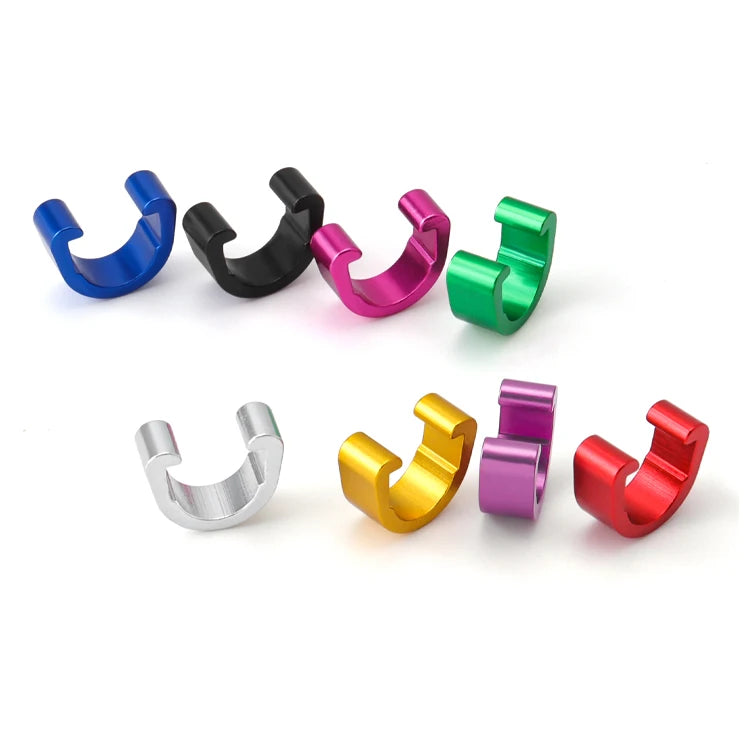 MUQZI 10Pcs MTB Bike Bicycle Frame U Buckle For Brake Cable Housing Hose Tube Shifter Cable Guides Button Fixed Tubing Clips