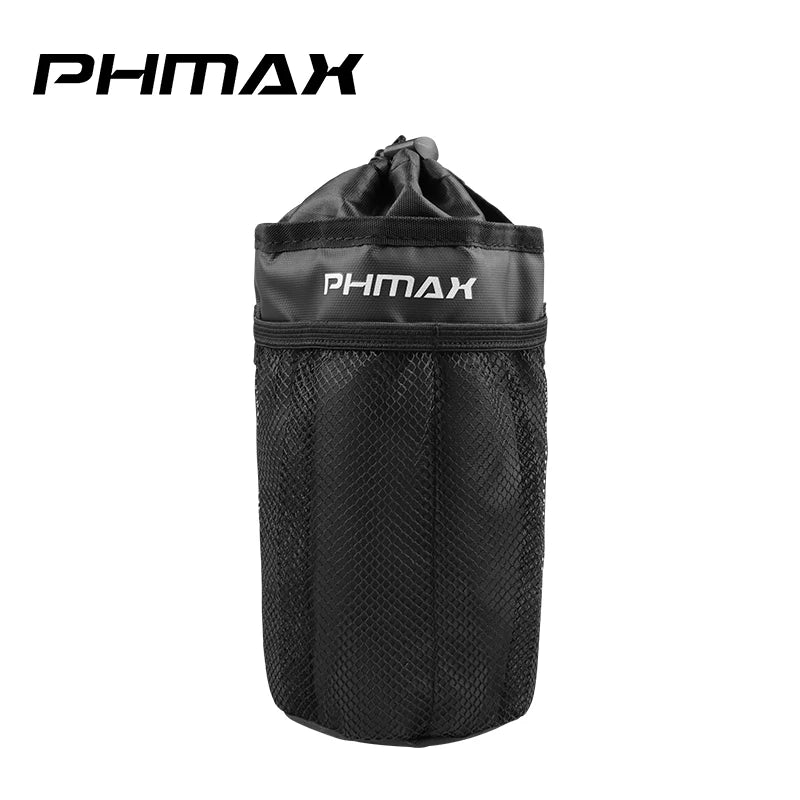 PHMAX Bike Bottle Holder Cycling Water Bottle Carrier Pouch Insulated Kettle MTB Road Bicycle Handlebar Bag Accessories