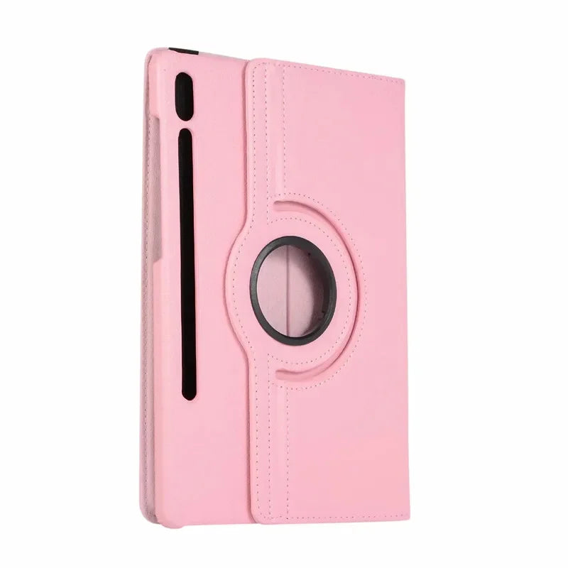 Case For Samsung Galaxy Tab A9 Plus S9 S8 S7 FE Plus 12.4 SM X210 X710 X716 X718 X810 X700 X800 360 Rotating Flip Stand Cover