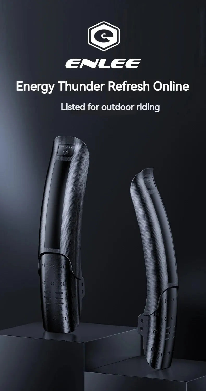 ENLEE Bike Mud Guard Bicycle Hard Shell Fenders Carbon Fiber Front/Rear Wheel Universal Mudguard MTB Bike Wings Mud Flaps Fender