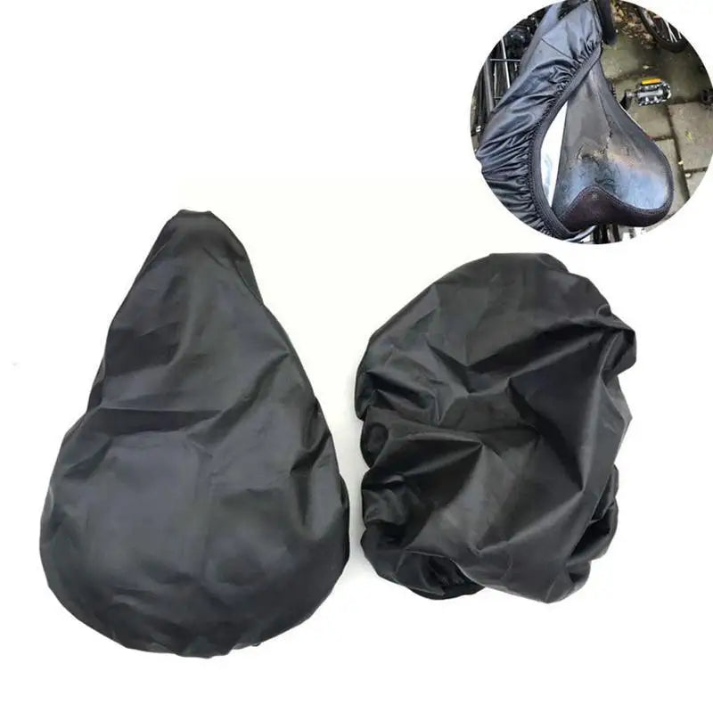 Waterproof Bike Seat Cover Rain Cover For Bicycle Saddle Elastic Dust And Rain Resistant Uv Protector Outdoor Bike Accessories
