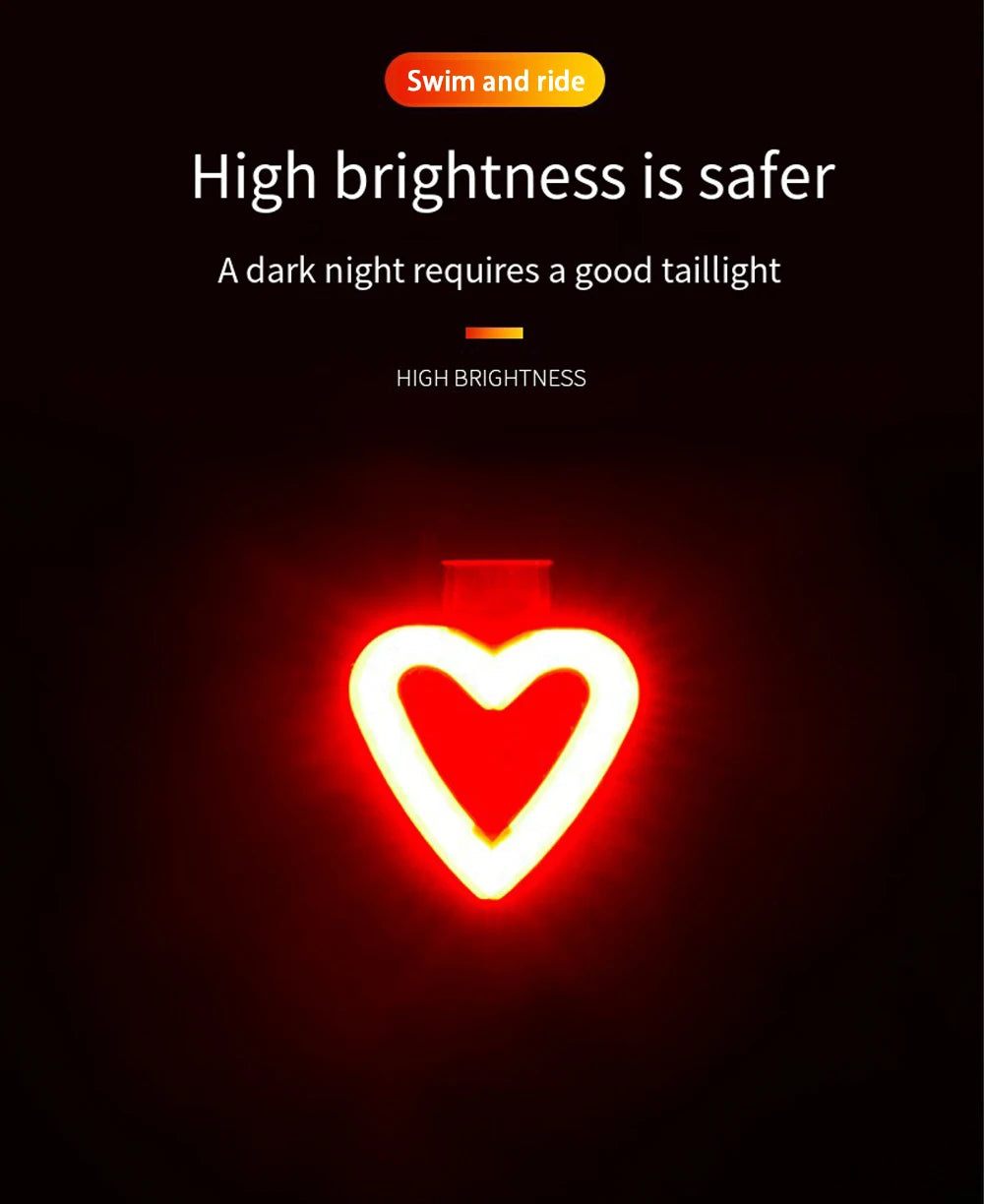 New Multi Lighting Modes Bicycle Taillight USB Rechargeable Led Bike Light Flash Tail Rear Lights for Mtb Bike Seatpost