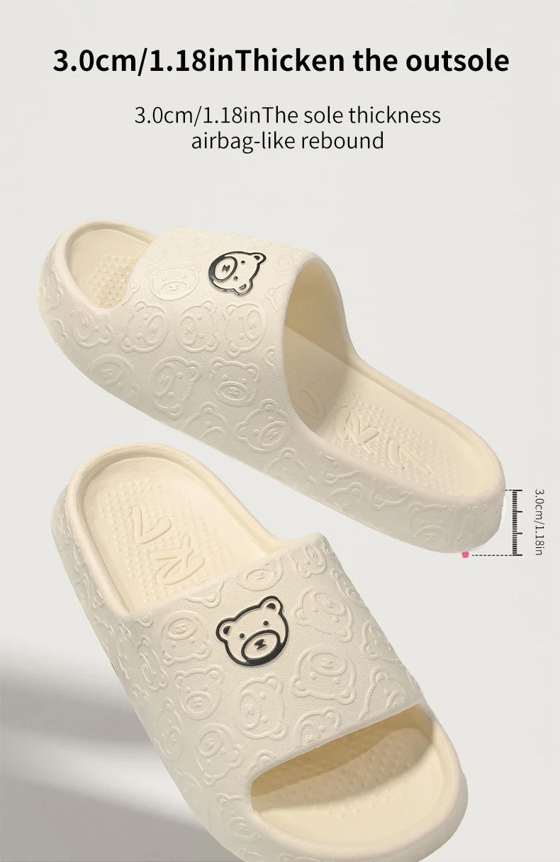 Non-slip Slippers Female Outer Wear Bathroom Bathroom Indoor Home Sandals Female Summer Eva