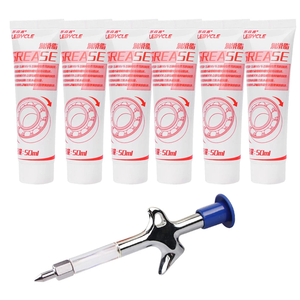 LEBYCLE Bike Bicycle Grease Lubricant MTB Bike Oil for Hub Bottom Bracket Headset Fork Flywheel Ball Bearing Grease