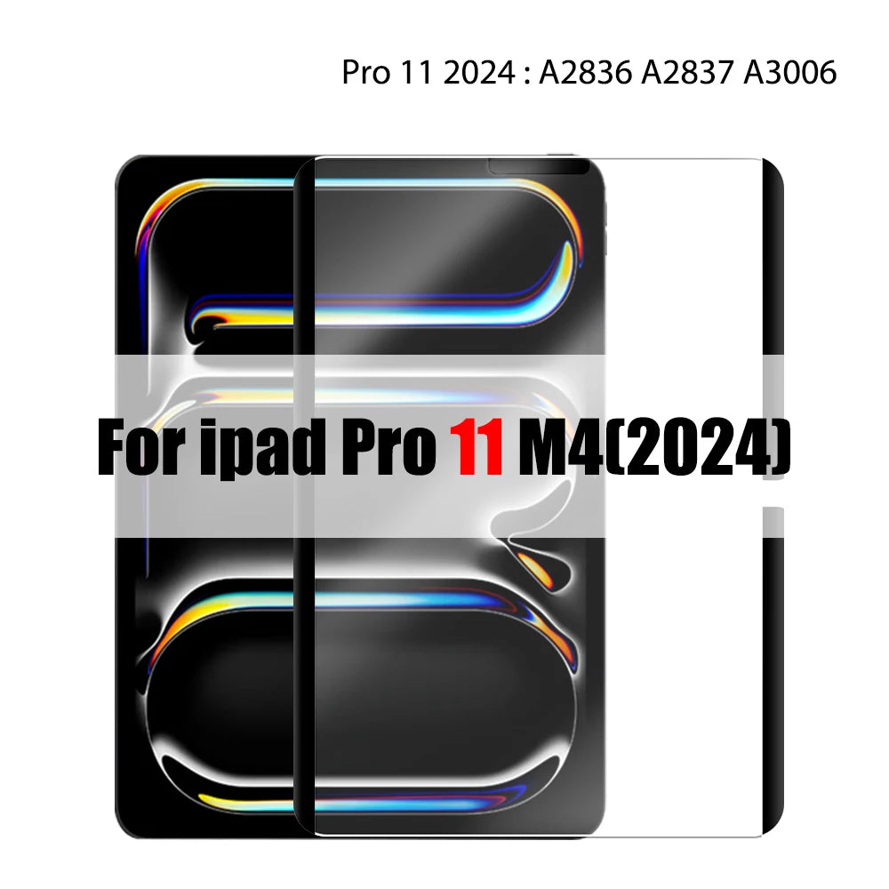 Paper Magnetic Like Screen Protector For Ipad 9 8 7 6 5 9th Generation 10 Ipad Pro 11 12.9 10.5 9.7 Air 5 4 13 2024 Mini 6 Film