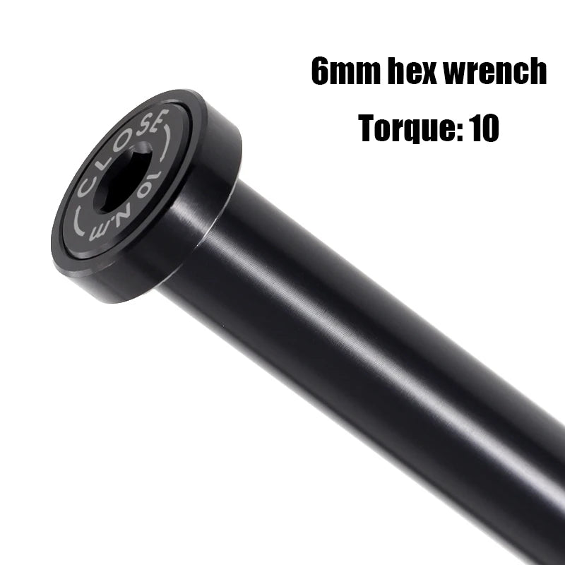 Swift MTB Road Bike Thru Axle Front Fork Shaft Skewers M12xP1.0/1.5/ 12x142/148 Bicycle Quick Release Skewer Wheel Accessories