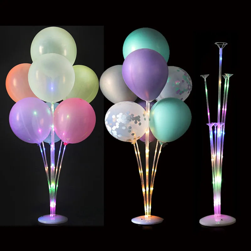 Balloons Stand Stick Tubes Wedding Birthday Party Decoration Balloon Support Kids Baby Shower Balons Accessories Supplies