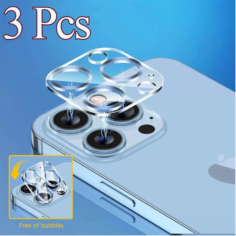 Camera Protector for iPhone 16 15 pro max iphone 15 12 13 14 pro lentes iphone 15 pro cristal camara iphone 16 lens cover for iphone 14 pro max camera film iphone15 pro lens protection for iphone 15 accessories
