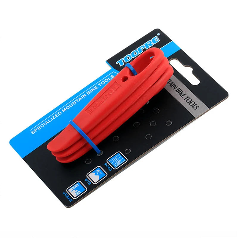 TOOPRE 3PCS Bicycle Tyre Tire Lever Ultralight Wheel Repair Tool MTB Mountain Bike Road Tire Spoon Cycling Accessories