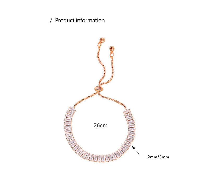 Full of Rhinestone Stainless Steel Bracelet For Women 2022 New Designer Shiny Luxury Zircon Adjustable Bracelets Jewelry Gift