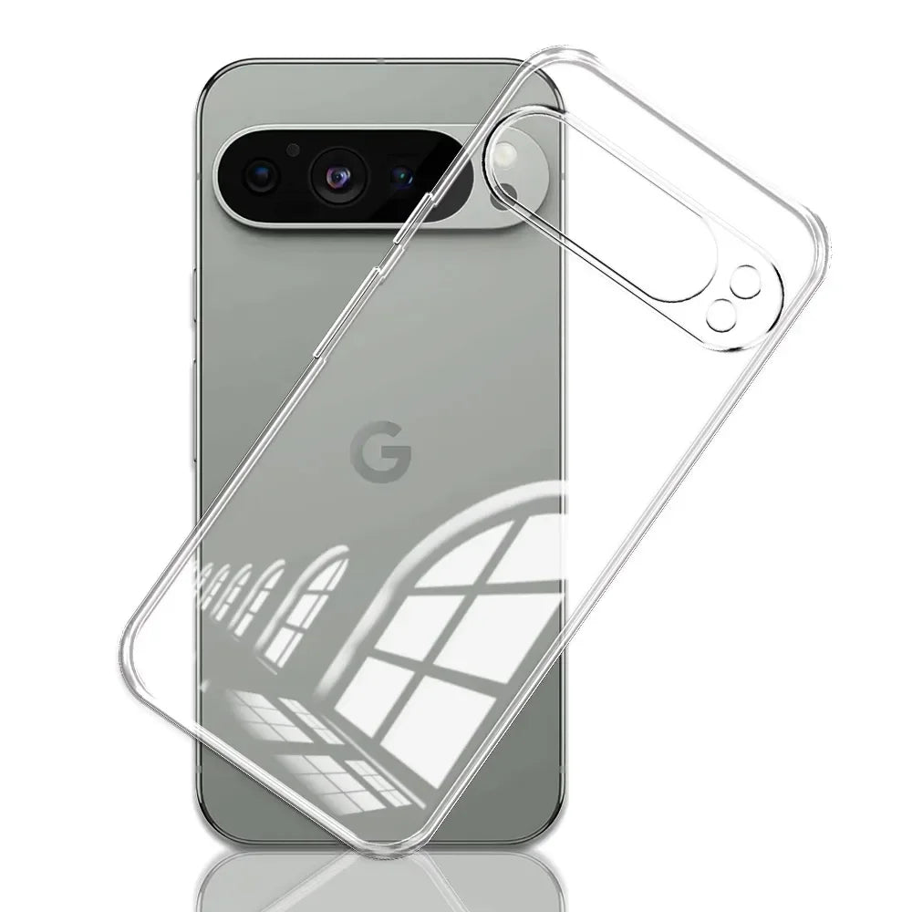 For Google Pixel 9 Pro XL GR83Y Case Clear Soft Silicone Phone Case For Google Pixel9 /Pixel 9Pro Shockproof Cover TPU New Coque