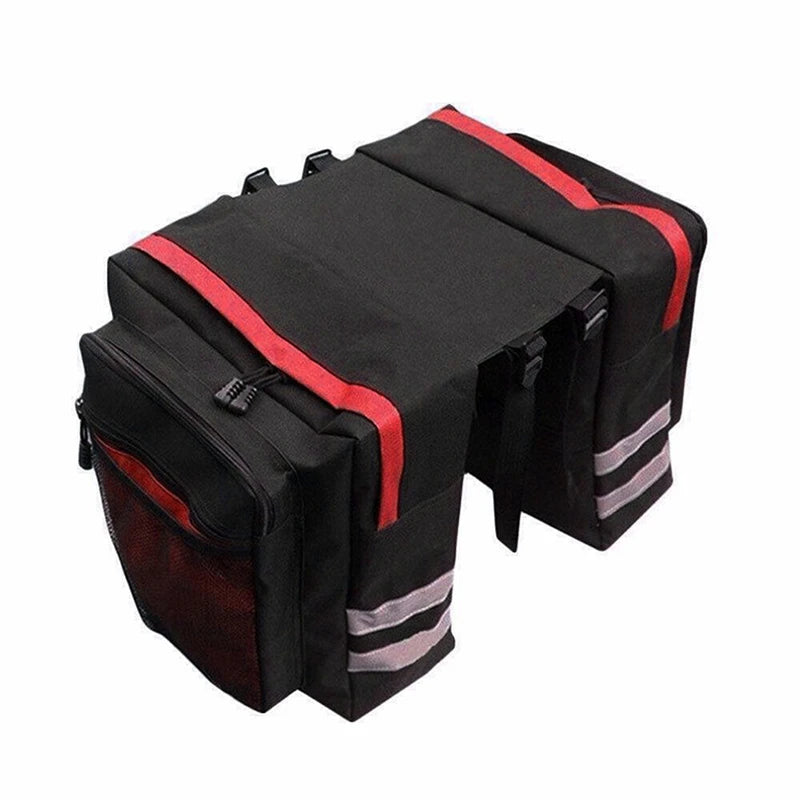 MTB Bicycle Carrier Bag Rear Rack Bike Trunk Bag Luggage Pannier Back Seat Double Side Cycling Bycicle Bag Durable Travel
