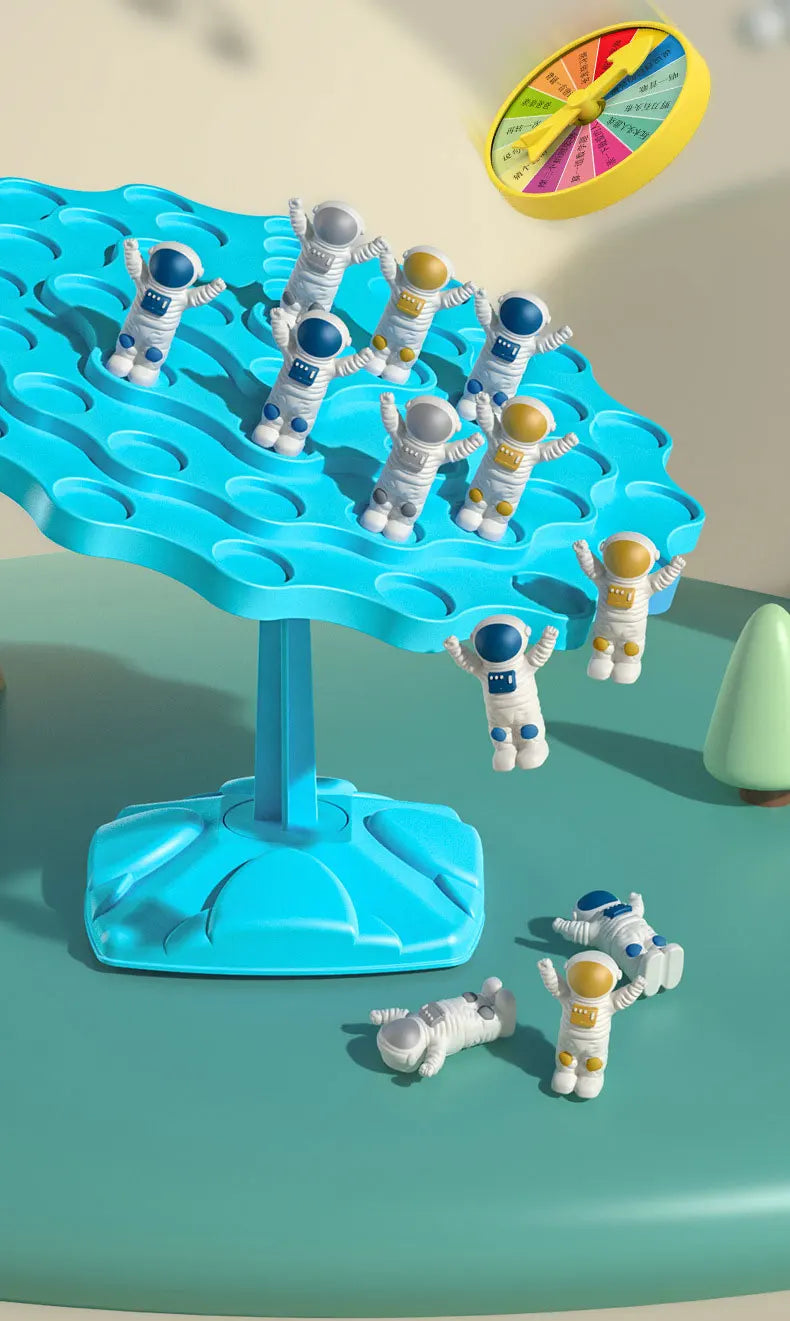 Fun Frog Balance Tree Children Math Toys Balancing Board Game Parent-child Interaction Tabletop Balance Game Toy Gift for Kids