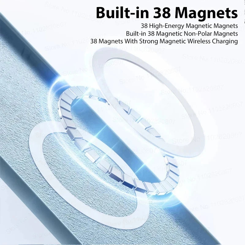 Luxury Magnetic Case For Google Pixel 8 7 6 9 Pro 6A 7A Bumper Soft Cases Shockproof For Magsafe Back Cover Phone Accessories