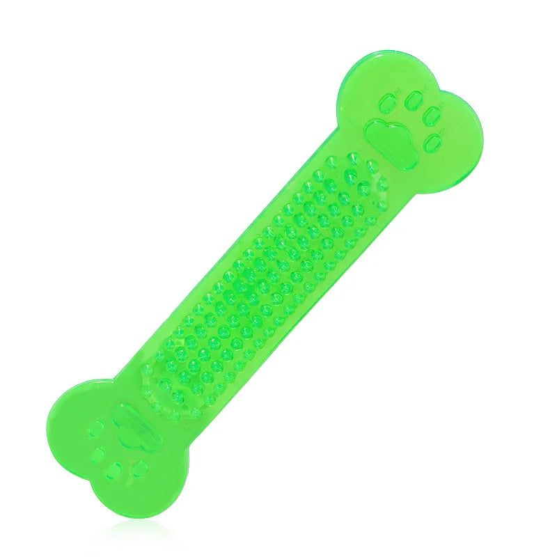 Pet Dog Chew Toys Rubber Bone Toy Aggressive Chewers Dog Toothbrush Doggy Puppy Dental Care For Dog Pet Accessories