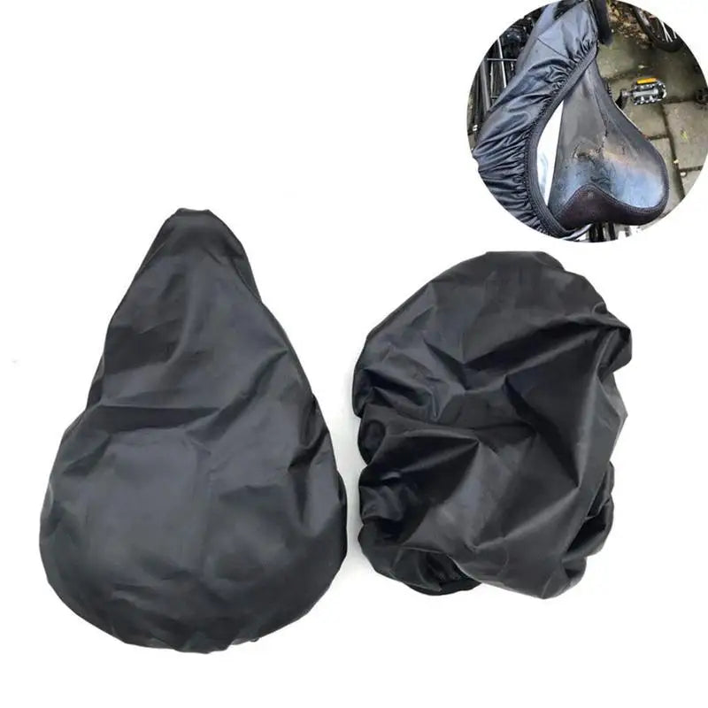 Waterproof Bike Seat Cover Rain Cover For Bicycle Saddle Elastic Dust And Rain Resistant Uv Protector Outdoor Bike Accessories
