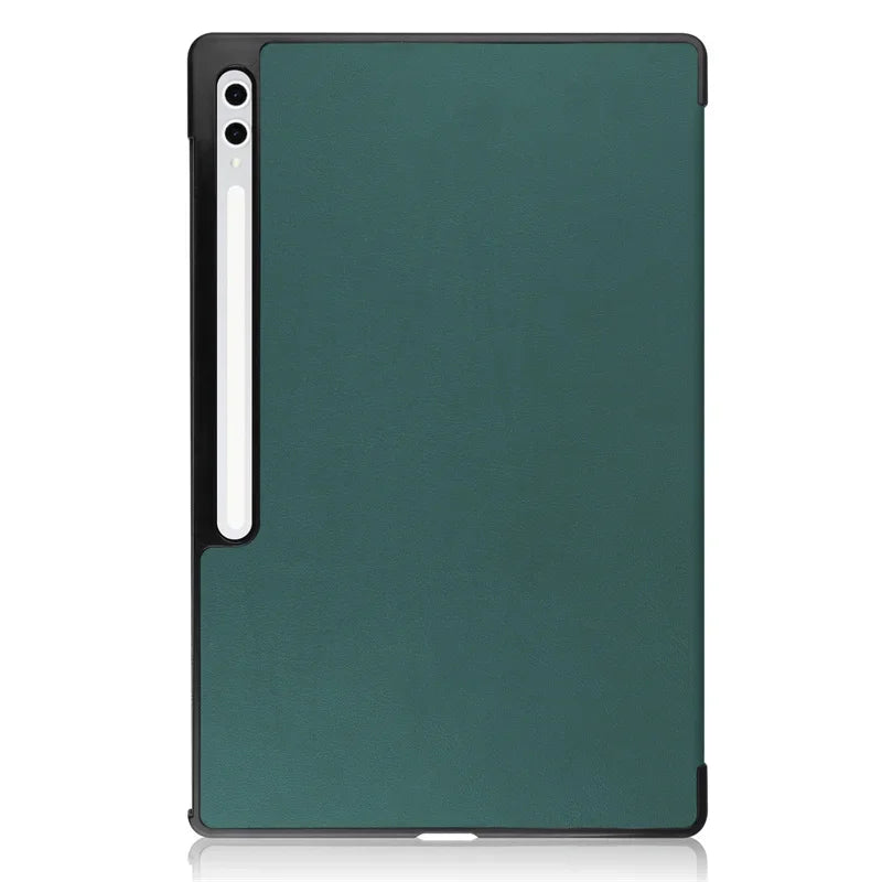 For Samsung Tab S10 Ultra Case 14.6 Inch SM-X920 Flip Case Tri-Folding Stand Magnetic Smart Cover for Galaxy Tab S10 Ultra Cover