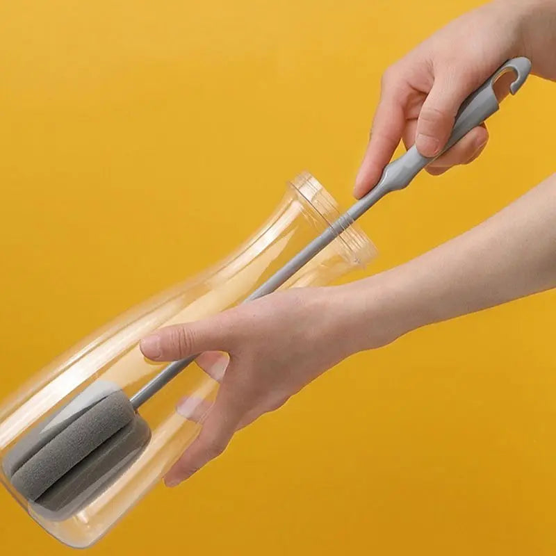 Baby Bottles Brush 360 Degree Rotation Long Handle Silicone Brushes Feeding Bottle Cup Cleaning Tools Pacifiers and Accessories