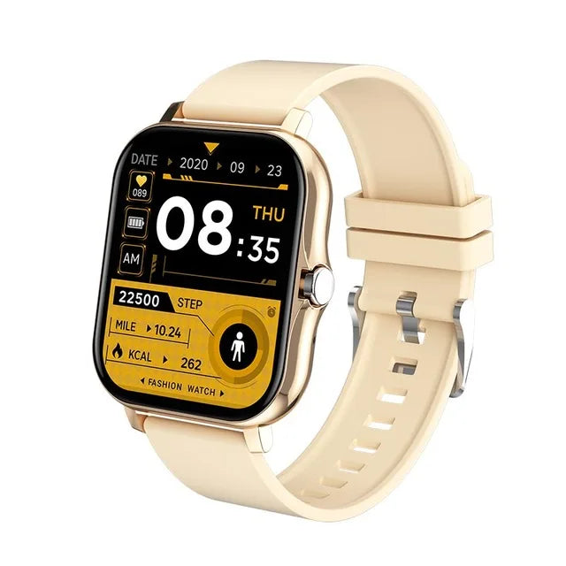 Sport Smart Watch Fitness Health Monitor Waterproof Smartwatch Bluetooth Call Watches for Men Women IOS Xiaomi Huawei 2024