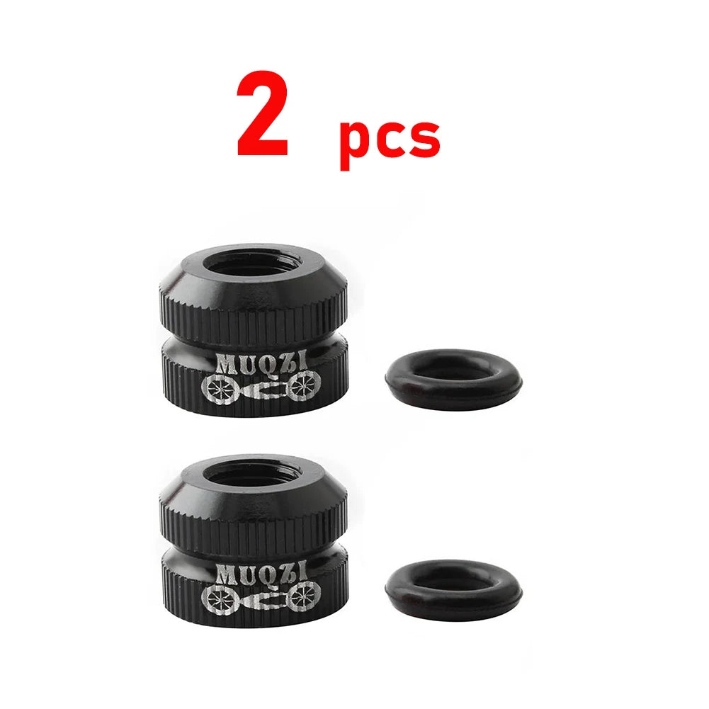 1~8pcs Tire Valve Nut Bike Vacuum Tire Presta Valve Screw Bicycle Valve Cover Tools Cycling Tire Repair MTB Bike Accessories