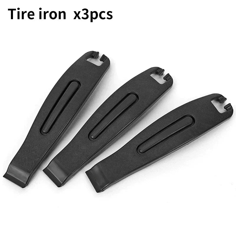 3Pcs Bicycle Tyre Tire Lever Ultralight Nylon Bike Tire Pry Bar Mountain Bike Tire Change Rim Spoon Cycling Crowbar Removal Tool