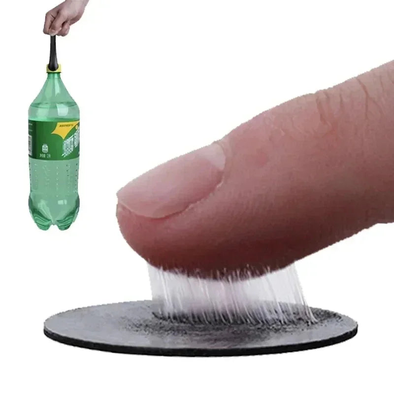 50pcs Bicycle Glue-free Tire Patches Round Square Rubber Quick Repairing Tyre Patch Tool Portable Tire Puncture Repair Patch