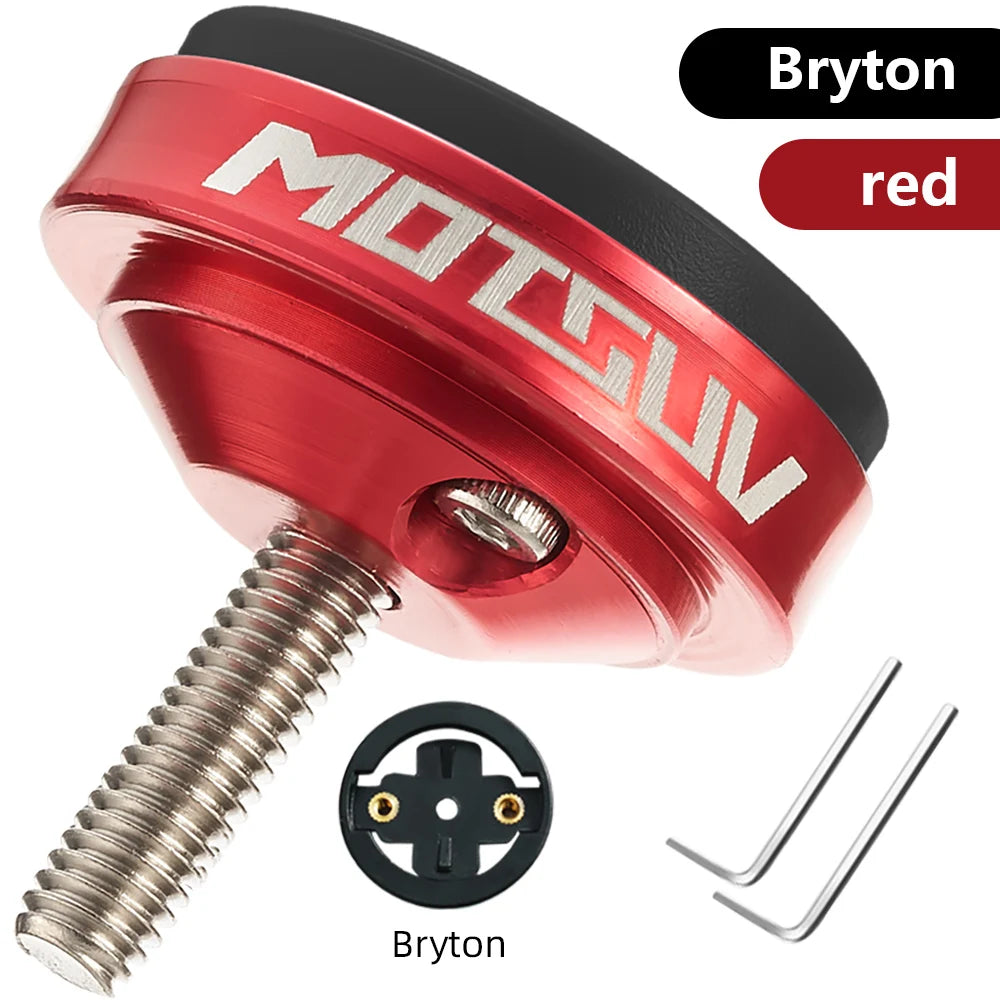 MOTSUV Bicycle Computer Mount Stem Garmin Bryton Wahoo Holder Cycling Stopwatch GPS Speedometer Bracket MTB Bike Accessories