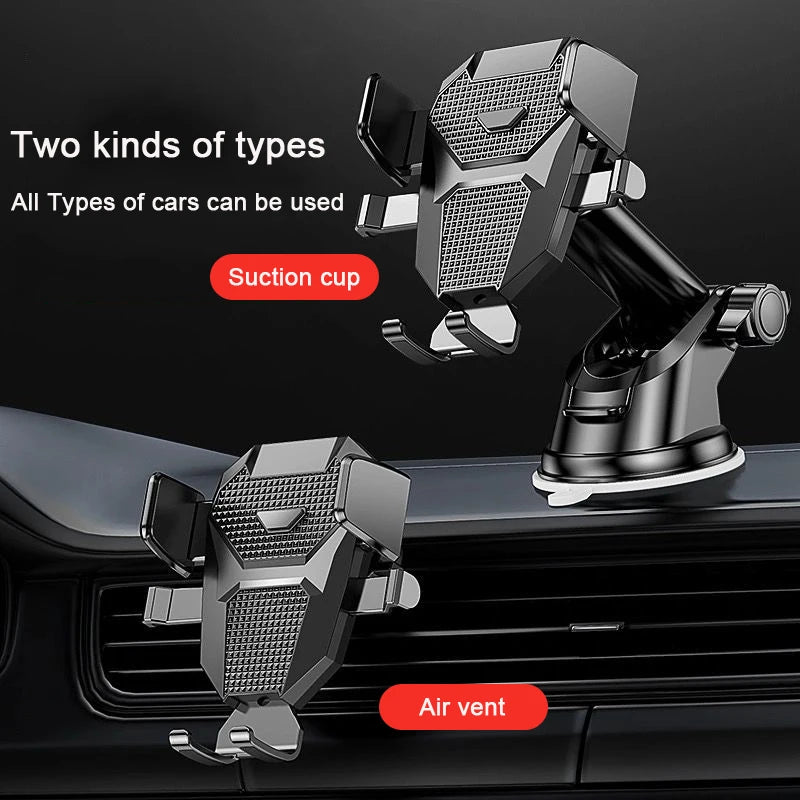 Universal Sucker Car Phone Holder 360° Windshield Car Dashboard Mobile Cell Support Bracket for 4.0-7 Inch Smartphones