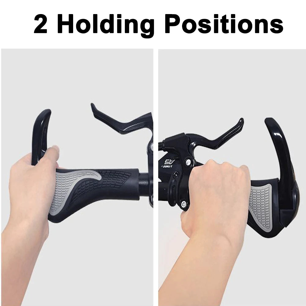 MTB Grip Bicycle Handlebar Grips Anti Slip Silicone Road Mountain Bike Handle Grip Bicycle Handlebar Bike Cycling Accessories