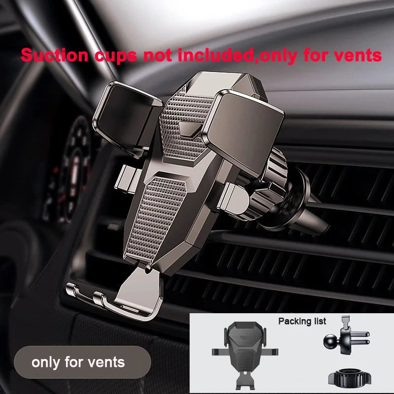 Universal Sucker Car Phone Holder 360° Windshield Car Dashboard Mobile Cell Support Bracket for 4.0-7 Inch Smartphones