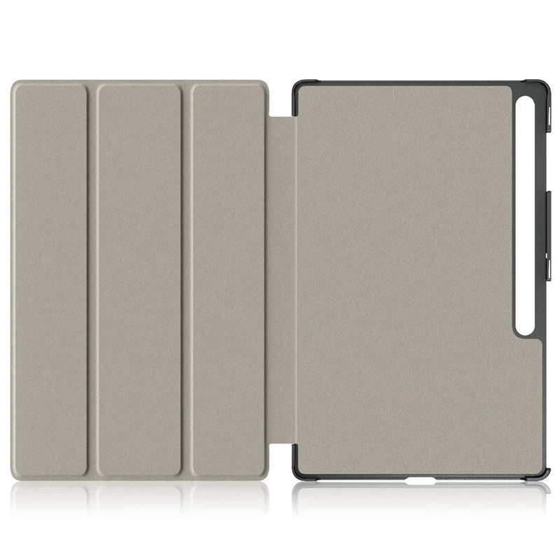For Samsung Galaxy Tab S10 Ultra Case 14.6" Magnetic Fold PU Leather Stand Hard Tablet Funda For Galaxy Tab S9 Ultra Case Cover