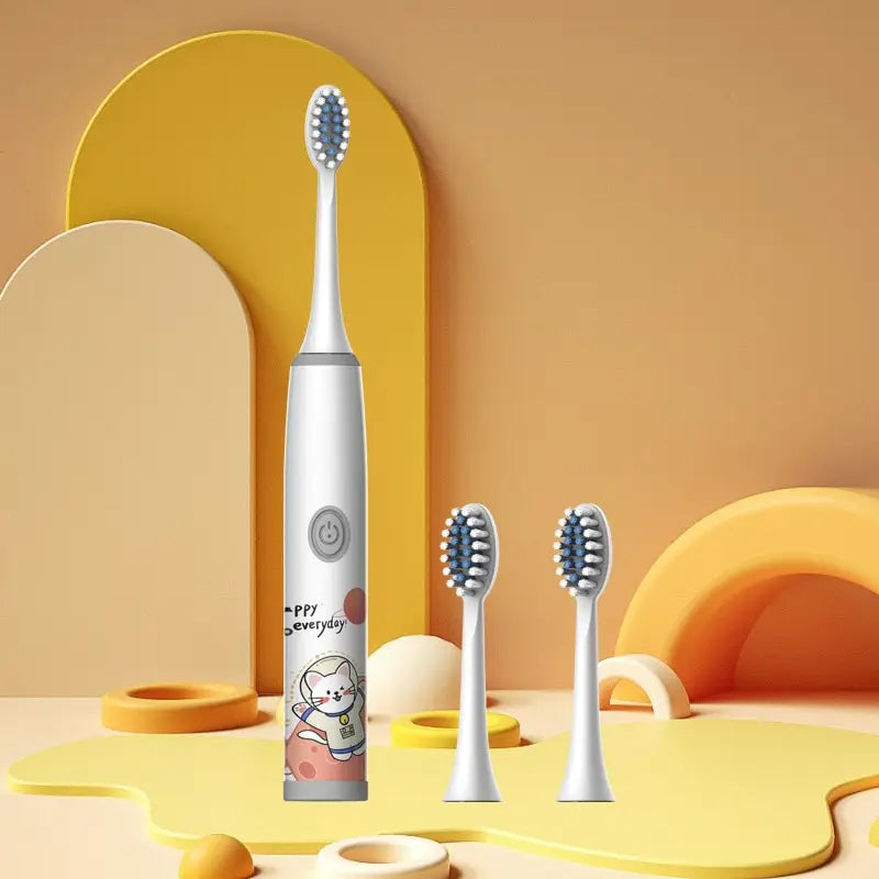 Children's ElectricToothbrushFor Both Men And Women, Suitable For Children Aged 3-15 Years Old. Soft Bristled Brush. Electric