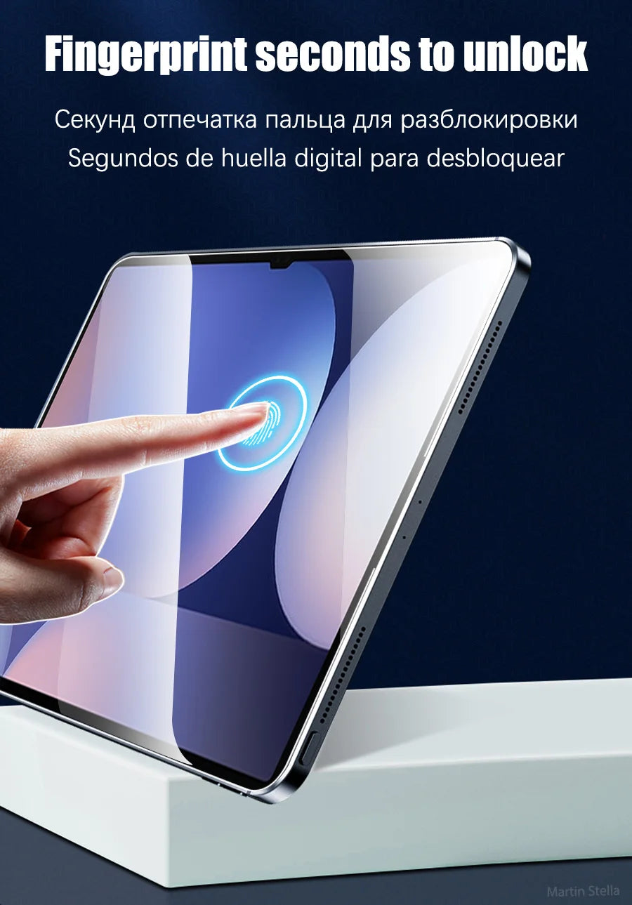 2PCS Tempered Glass Screen Protector for Samsung Galaxy Tab S10 Ultra Plus S10+ Clear Glass Tablet Accessories 9H Film