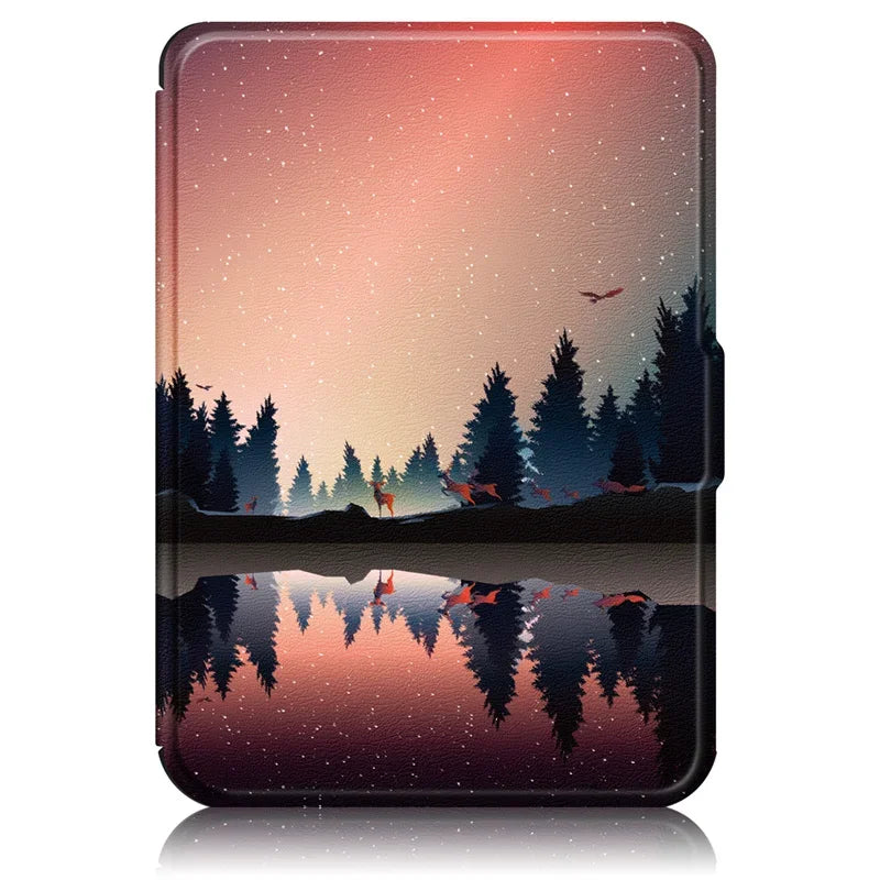 For Kobo Clara BW / Clara Colour 2024 Case 6 inch Auto Wake Sleep PU Leather Cover Soft Magnetic Ereader Hoesje N365 N367 Funda