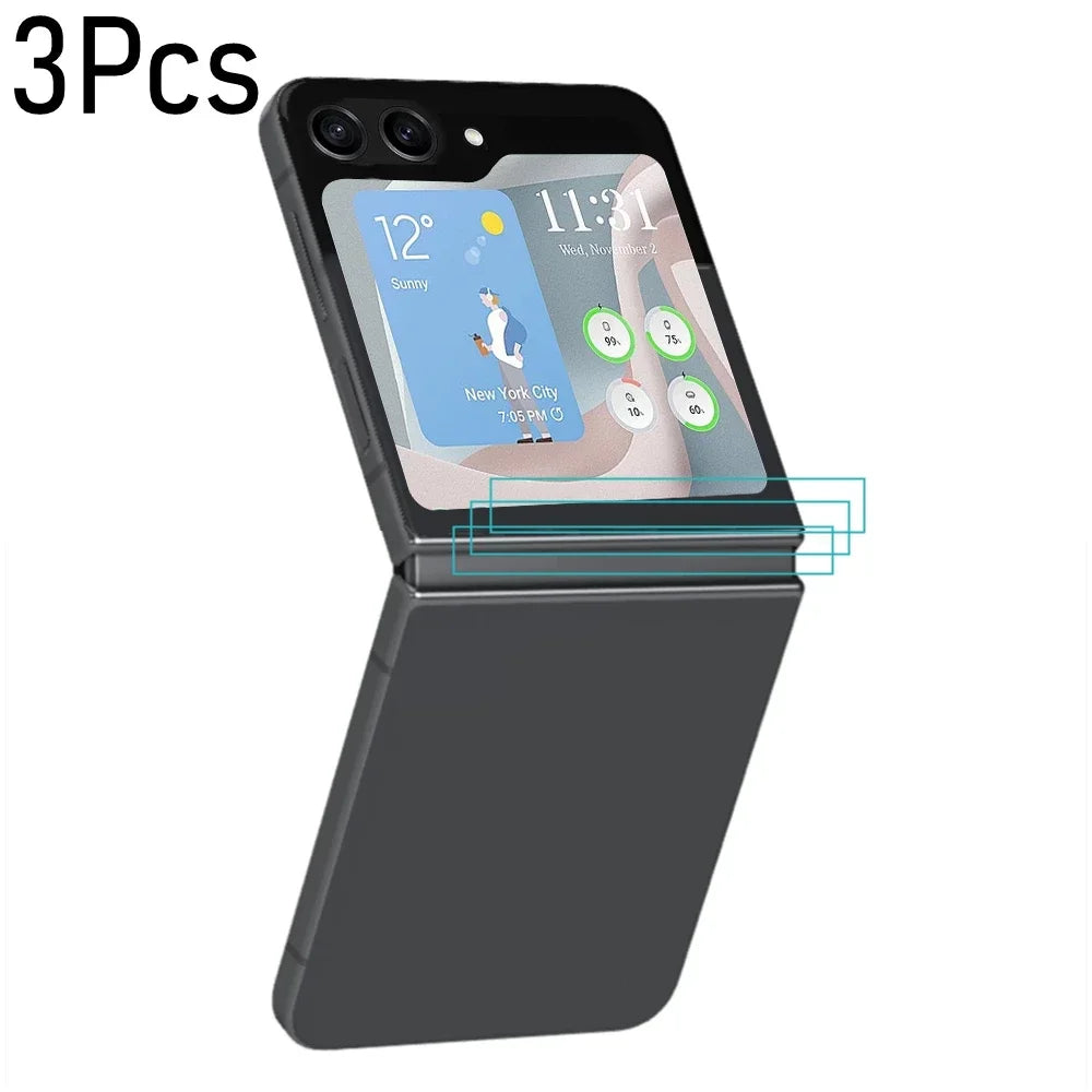 Flip6 Flip5 Hydrogel Film For Samsung Galaxy Z Flip 6 5 5G Hinge Protective Soft Anti-scratch Screen Protector For ZFlip6 ZFlip5