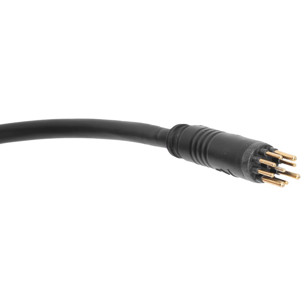 Electric Bike Motor Cable 9 Pin Wheel Motor Extension Cable for Electric Bike Female to Male Wire E Bike Accessory