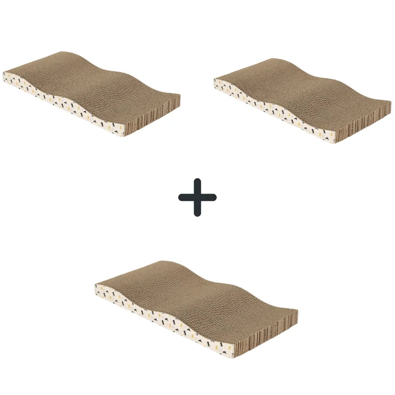 Cat scratching board, cardboard double-sided cat scratching board large wide corrugated modern sofa bed cat supplies, cat toys