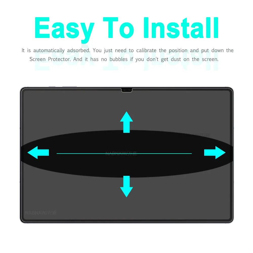 2 Pieces Cleat Hard Film HD Screen Protector Scratch Proof Tempered Glass For Samsung Galaxy Tab S10 Ultra 14.6-inch Tablet Film