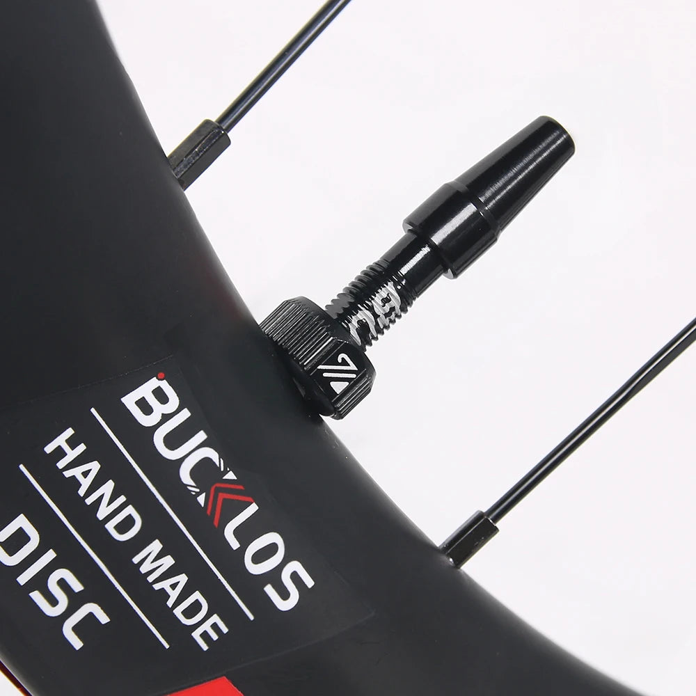 BUCKLOS Bike Tubeless Valve 40MM 44MM 55MM 60MM Road Mountain Bicycle Presta Valves High Quality Tire Nipple MTB Accessories