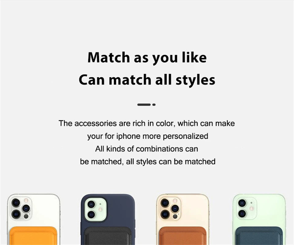 For Magsafe Magnetic Wallet Phone Case For iPhone 14 13 12 Pro Max Leather Card Holder Bag For iPhone 13 mini Cover Accessories