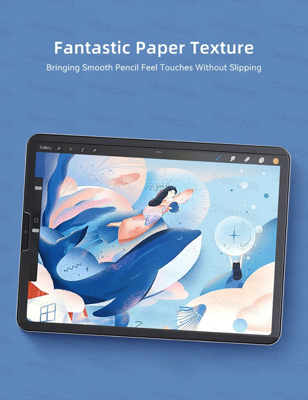For 2024 iPad Air 11/13 M2 Magnetic Paper Feel Film for iPad Pro12.9 10th Air iPad 10.2 7th 8th 9th mini 4 5 6 Screen Protector