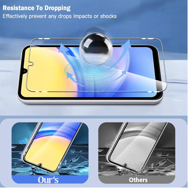 9H Screen Protector for Samsung A15 A16 A56 A36 A14 A25 A24 A55 A53 A52 A52S A51 A34 A35 Tempered Glass Samsung Galaxy A15