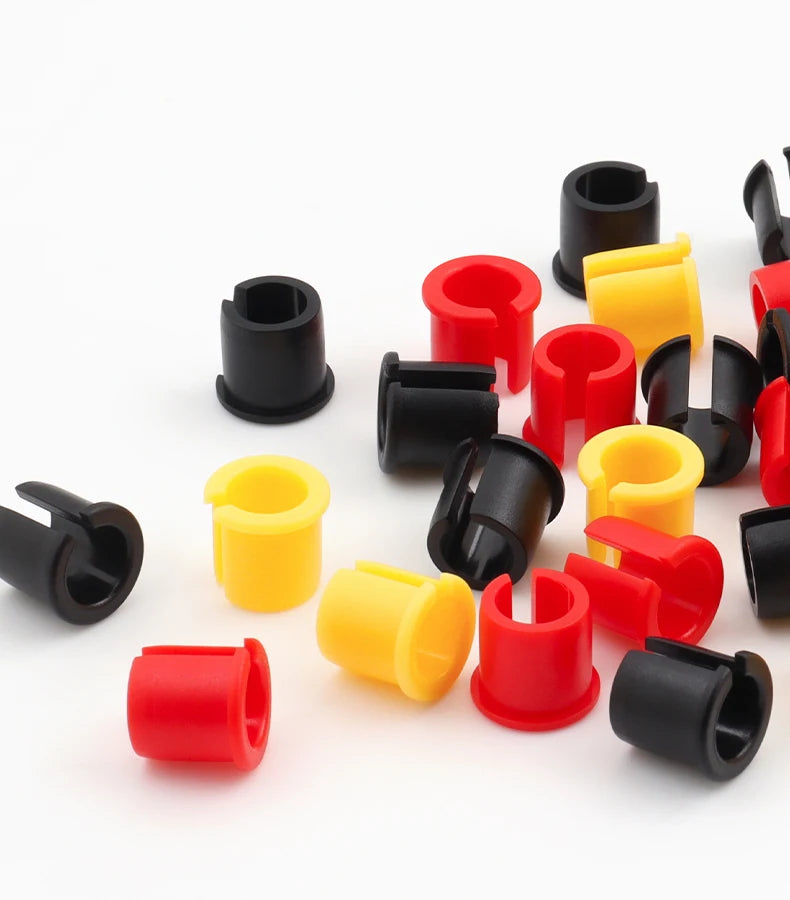 MUQZI 10pcs Bike Schrader to Presta Rim Adapter Convert Shrader to Presta Valve Plug Bicycle Valve Hole Adapter